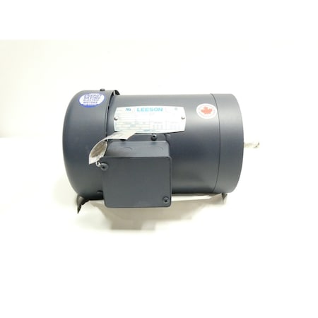 Leeson 56C 3PH 1/2HP 1771RPM 575V-AC AC MOTOR C010842